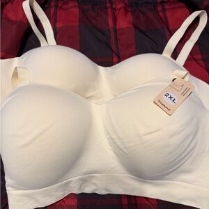 Truekind Cream Seamless Bras